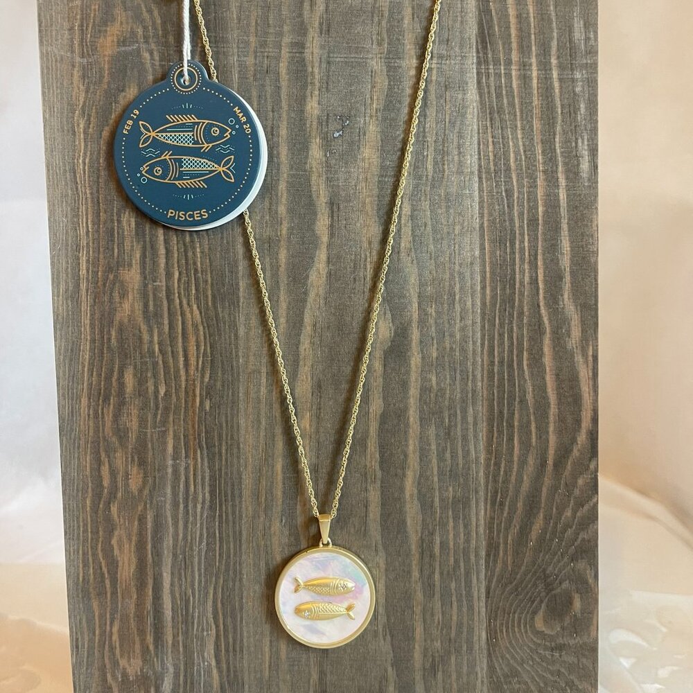 Spartina 449 Gold Pisces Necklace
